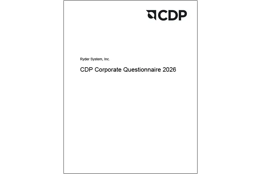 2026 CDP Climate Change Response 2026 CDP Climate Change Response