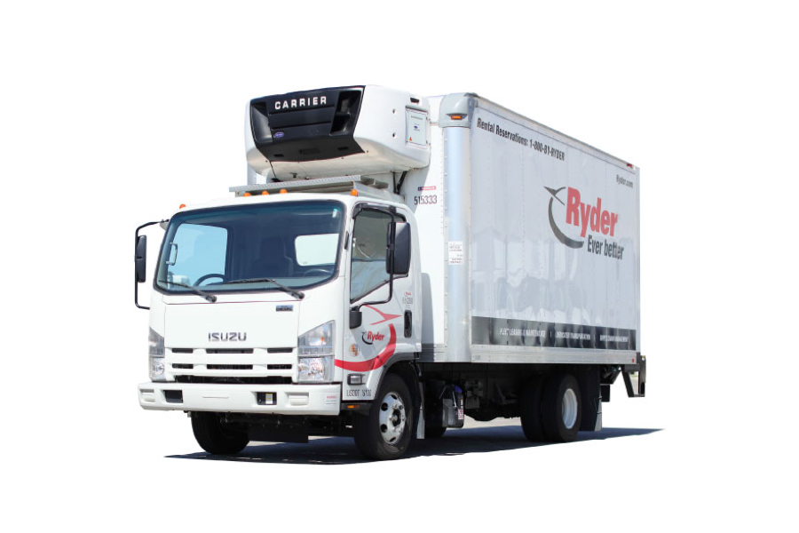 Refrigerated store vehicle hire