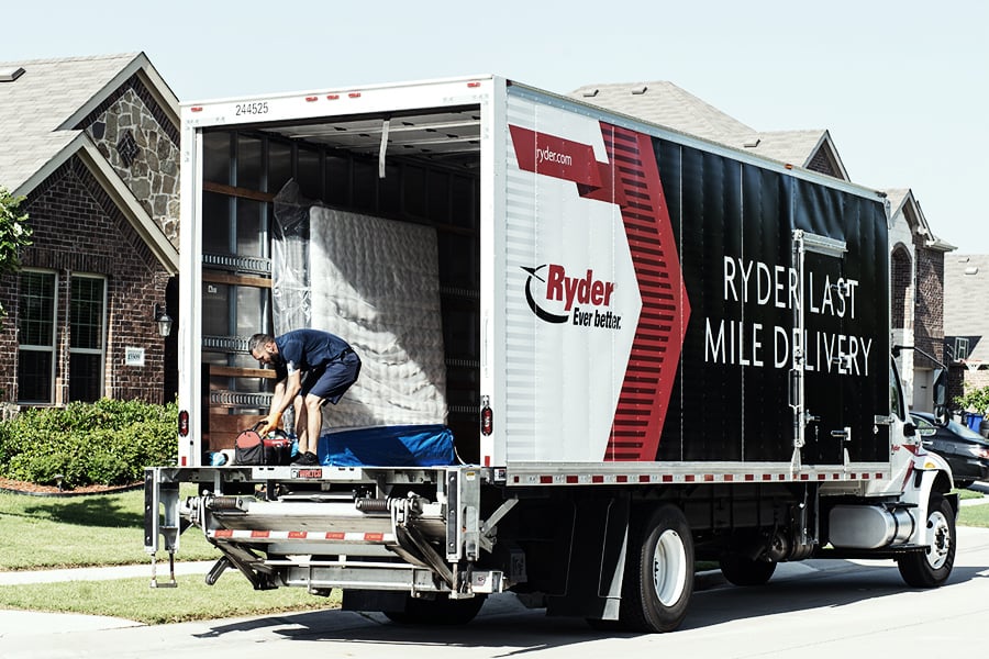 Ryder Last Mile Delivery shipping service Ryder Last Mile Delivery shipping service