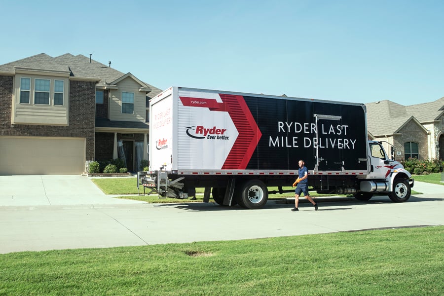 Ryder Last Mile Delivery shipping service