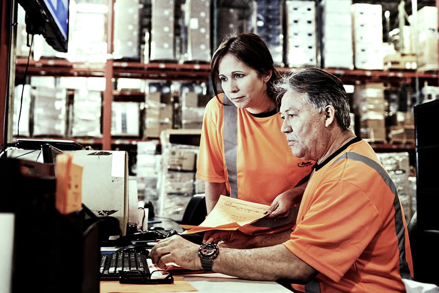 Ryder employees collaborating to ensure ease of use on Rydershare Ryder employees collaborating to ensure ease of use on Rydershare