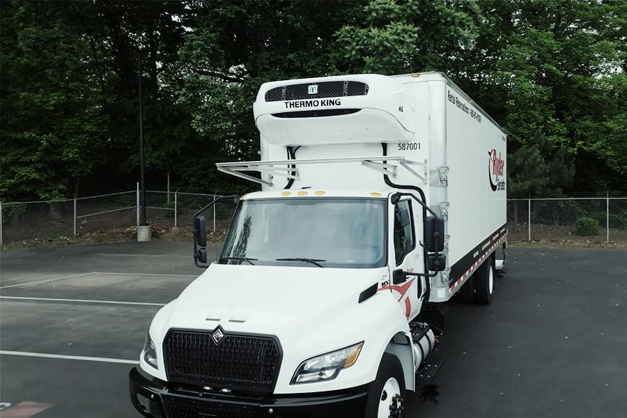 Video showcasing Ryder refrigerated trucks Video showcasing Ryder refrigerated trucks