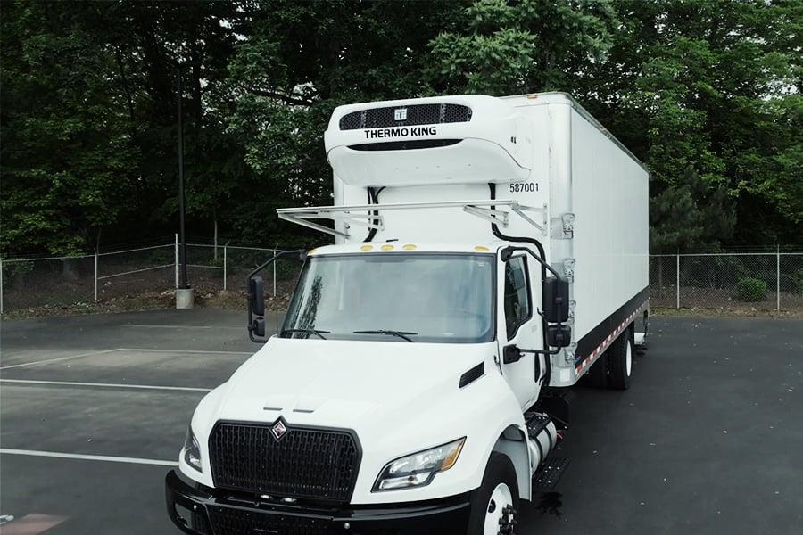 Video showcasing Ryder refrigerated trucks Video showcasing Ryder refrigerated trucks